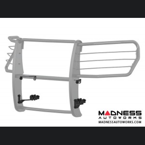 Chevrolet Silverado 1500 Grille Guard - Semi-gloss Black Powder-Coated Steel